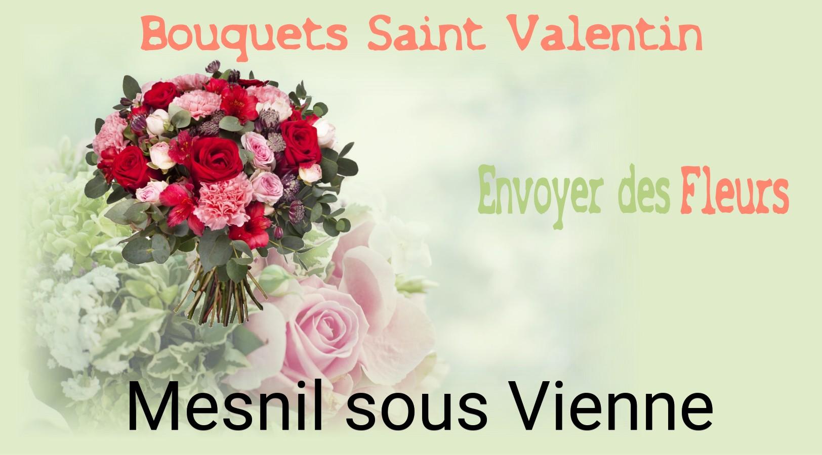 Roses de Saint-Valentin livrées à Mesnil-sous-Vienne